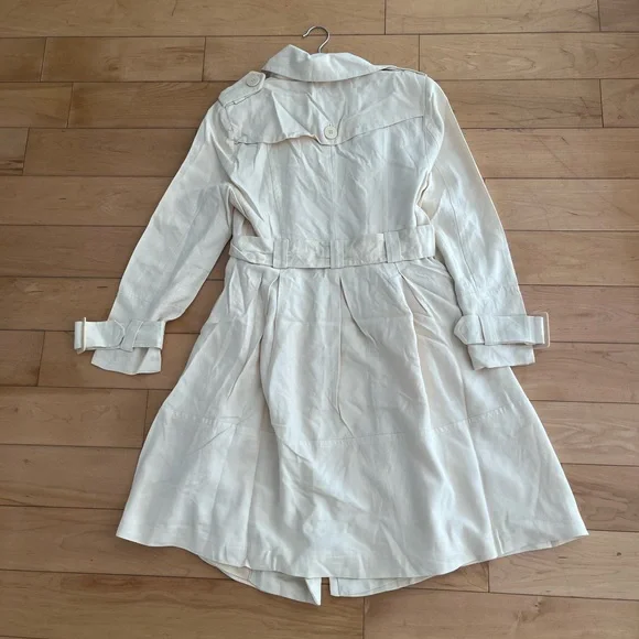 NWT - Ann Demeulemeester FW05 Silk Trench Coat - Picture 3 of 8